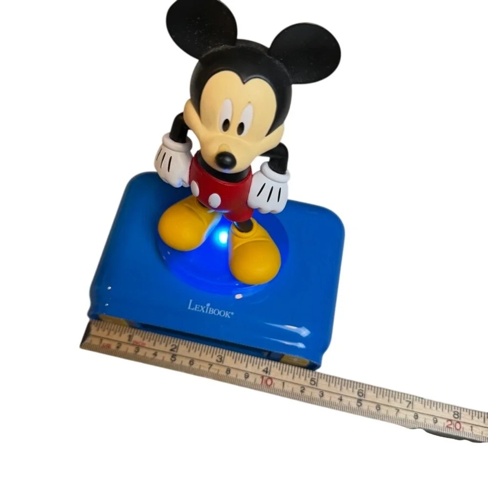 Mickey Mouse‎ Digital Alarm Clock Blue Disney Decor Snooze Night Light Disneyana